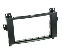 Marco De Montaje 2-DIN Para Radio Coche Mercedes B-Klasse T245 Negro