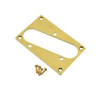 Marco de montaje de pastilla de metal profesional 4 tornillos antisueltos diseñados para estilos Sistemas de pastilla de puente Hardware de guitarra resistente a la corrosión
