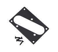 Marco de montaje de pastilla de metal profesional 4 tornillos antisueltos diseñados para estilos Sistemas de pastilla de puente Hardware de guitarra resistente a la corrosión