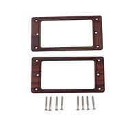 Marco de montaje de pastilla Humbucker de madera con tornillos para guitarra LP, marco de pastilla de instrumentos musicales