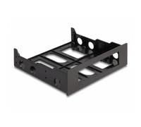 Marco de montaje DeLOCK 3.5" - 5.2" Plástico Negro