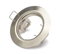 'Marco de montaje Foco SD de 863 "Acero Inoxidable Cepillado con portalámparas GU10)