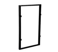 Marco de montaje para coche, 100 mm, marco de reproductor de eje, instalación universal de radio de coche de 2 DIN, fácil reemplazo sin herramientas, protege el dispositivo de golpes, compatible con