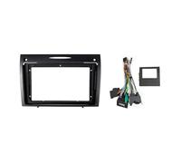 Marco De Montaje para Radio Estéreo Android 2 DIN para Mercedes para Benz SLK Clase R171 SLK200 SLK280 SLK300 2000-2011 POMPOMPUR(Frame Wire)