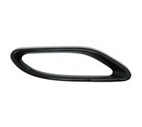 Marco de orificio de silenciador derecho negro brillante para mercedes clase a w177 2018 en adelante