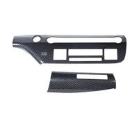 Marco De Panel De Control Central con Botones Multifunción para Hyundai para Kona 2024+ Molduras Interiores Automóviles(Carbon Fiber Pattern)