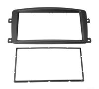 Marco de panel de DVD, marco de tablero estéreo de radio de coche para Mercedes para clases C (W203) 2000-2004, para clases CLK (W209) 2002-2006