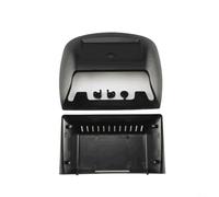 Marco de panel de navegación para Nissan Serena QRV 2001-2005 2DIN negro mate ABS tablero fascia compatible con unidad principal de pantalla grande de 9 pulgadas 10.1 pulgadas con volante a la