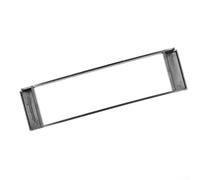 Marco de panel de radio de coche CD estéreo kit adaptador para A3 8L para A6 4B para Fiat para Scudo Seat para Toledo ABS plástico negro interior salpicadero cubierta de repuesto