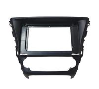 Marco De Panel Frontal Radio Estéreo 10 Pulgadas con Reproductor MP5 Y Unidad Principal 2 DIN para Toyota para Avensis para Touring Sports 2015-2018 POMPOMPUR(Only Frame)