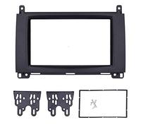 Marco de Panel para Radio estéreo de Coche Dash 2 DIN, Compatible con Clase A, Clase B, Vito y Viano; embellecedor de ABS Texturizado para un Ajuste OEM sin interrupc