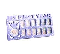 Marco de pantalla de mano y pie para bebé, marco de fotos y mano y foto de huella