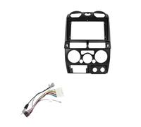 Marco de para Radio Coche Marco de Radio de 9 Pulgadas Apto para Isuzu DMAX/MU7 (2001-2012) Apto para Chevrolet Colorado. Kit de Panel de Tablero. Radio Coche Marco(Frame C Cable)