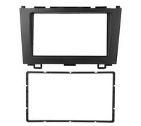 Marco de para Radio Coche Universal Kit de embellecedores para Panel Frontal, Marco y Consola Central con Radio DVD estéreo para Coche 2 DIN, Compatible con Honda CRV 2007-2010.