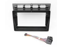 Marco de para Radio Coche Universal Marco Adaptador de 9 Pulgadas de Audio de Coche, Kit de Montaje para Radio en salpicadero Compatible con Kia Picanto Morning Euro Star 2004-2007(Frame Cable-B)