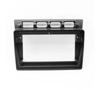 Marco de para Radio Coche Universal Marco Adaptador de 9 Pulgadas de Audio de Coche, Kit de Montaje para Radio en salpicadero Compatible con Kia Picanto Morning Euro Star 2004-2007(Only Frame)