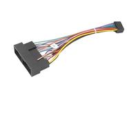 Marco de para Radio Coche Universal Marco Adaptador de 9 Pulgadas de Audio de Coche, Kit de Montaje para Radio en salpicadero Compatible con Kia Picanto Morning Euro Star 2004-2007(Only Cable-A)