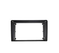 Marco de para Radio Coche Universal Marco de Radio de Coche de 9/10 Pulgadas, Panel Biselado para salpicadero, Marco de instalación, Tablero 2Din Apto para VW Bora Golf 2004-2006(Only FrameA)