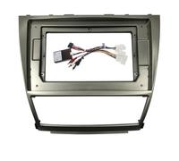 Marco de para Radio Coche Universal Panel Frontal de Radio de Coche de 10,1compatible con Toyota Camry 40 (2006-2011). Incluye Adaptador de Cable de alimentación y Marco(Frame-AT jbl canbus)