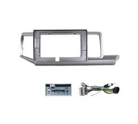 Marco de para Radio Marco para Radio Adaptador De Audio para Panel De Navegación, Marco De DVD De 10 Pulgadas para Stepwgn 2009-2015 con Volante A La Derecha.(Frame and Cable)