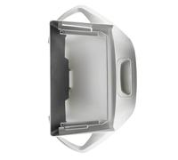 Marco de para Radio Marco para Radio Adaptador De Panel De Radio para Salpicadero De 9 Pulgadas, Plástico ABS, para Ford para Figo para Aspire 2019+ KMAGE(Plata)