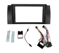 Marco de para Radio Marco para Radio Adaptador para Panel De Salpicadero De DVD Estéreo para Serie 5 E38 E39 E53 X5, Marco De Radio De 9 Pulgadas.