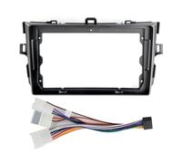 Marco de para Radio Marco para Radio Cable Adaptador para Panel De Consola Central De Radio De Coche para Toyota para Corolla 2006-2013.