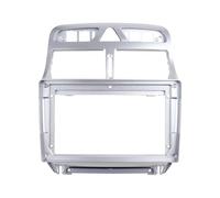 Marco de para Radio Marco para Radio Embellecedor De Instalación para Radio De Coche para Peugeot 307 (2002-2013), Doble Panel Estéreo 2 DIN, Marco De Navegación GPS.(Frame)