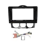 Marco de para Radio Marco para Radio Embellecedor De Instalación para Radio Estéreo De 9" para Mazda RX8 RX-8 2003 2004 2005 2006 2007 2008 KMAGE(Full Set High End)