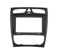 Marco de para Radio Marco para Radio Kit De Marco para Radio De Coche 2 DIN para Mercedes para Benz Clase C W203 2000 2001 2002 2003 2004 KMAGE(Frame)