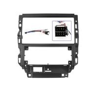 Marco de para Radio Marco para Radio Kit De Panel De Radio para Salpicadero con Adaptador De 9 Pulgadas para VW para Bora para Golf 2004-2008(Frame Cable)