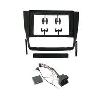 Marco de para Radio Marco para Radio Marco De Instalación para Radio De Coche para Serie 1 E81, E82, E87 Y E88 (2008-2012), Panel 2 DIN. KMAGE(Automatic with Cable)