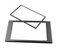 Marco de para Radio Marco para Radio Marco De Placa Envolvente para Panel De Salpicadero con Radio Estéreo DVD 2 DIN para Ford para Fiesta III 2006-2008 KMAGE