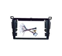 Marco de para Radio Marco para Radio Marco De Radio De 9 Pulgadas para Toyota RAV4 RHD 2013-2018, Panel De Instalación 2DIN. KMAGE(1)