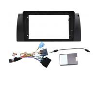 Marco de para Radio Marco para Radio Marco De Radio para Serie 5 E39 1996-2003, Panel Estéreo 2DIN De 9 Pulgadas(2)