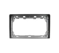 Marco de para Radio Marco para Radio Marco para Radio De Coche 2 DIN para FIAT para Scudo 2007-2016, Reproductor De Audio Estéreo, DVD, Panel De Salpicadero.(Plata)