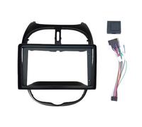Marco de para Radio Marco para Radio Marco para Radio De Coche para Peugeot 206 1998 1999 2000 2001 2002 2003 2004 2005 2006 2007 2008 De 9 Pulgadas Y 2 DIN KMAGE(1)