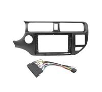 Marco de para Radio Marco para Radio Marco para Radio Estéreo De 9 Pulgadas para KIA para Rio para KIA K3 (2012, 2013, 2014 Y 2015)(Left Cord)