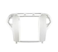 Marco de para Radio Marco para Radio Marco para Radio MP5, Panel De Montaje para Tablero, 9.7 Pulgadas, 2 DIN, para Ford para Mondeo 2007-2010 KMAGE(Silver Frame)