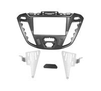 Marco de para Radio Marco para Radio para Ford para Transit para Custom 2013-2020, Radio De Coche 2DIN, Panel Frontal, DVD, Estéreo, Marco, Montaje, Kit De Embellecedor. KMAGE