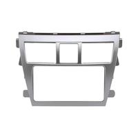 Marco de para Radio Marco para Radio para Toyota para Vios 2007-2012, Marco De Panel De Radio, Kit De Montaje Estéreo, Placa Frontal, Audio, DVD, Navegación 2 DIN. KMAGE