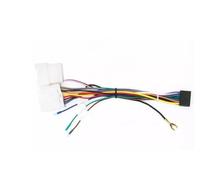 Marco de para Radio Marco para Radio Radio De 9 Pulgadas con Panel 2 DIN para Mitsubishi para Pajero Sport L200 para Triton (2008-2016)(Cable)