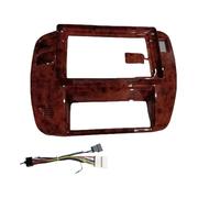 Marco de para Radio Marco para Radio Radio De Coche con GPS, MP5, Reproductor Estéreo, 2 DIN, 9 Pulgadas, para Nissan para Patrol Y61 (1997-2006)(Left frame2 Cable)