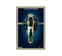 Marco de pared para Lego 75409 interestelar nave espacial, marco personalizado para modelo 75409, para colecciones de exhibición de pared, 19.6 x 31.5 pulgadas (modelo no incluido) (opción A (con