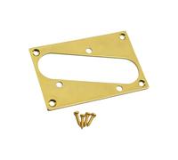 Marco de pastilla de metal con 4 tornillos para pastillas de puente, accesorios de montaje cromados, precisión de instalación rápida del marco de la pastilla