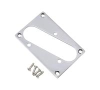 Marco de pastilla de metal resistente a la corrosión, 4 tornillos a prueba de óxido, optimizados para la instalación de pastilla de puente, montaje rápido de hardware de guitarra