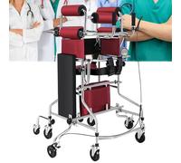 Marco De Pie For Rehabilitación De Accidentes Cerebrovasculares For Hemiplejía, Andador De Pie Plegable Multifuncional,Adecuado For Personas Discapacitadas Y Ancianos (mujeres)