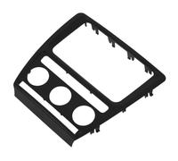 Marco de placa frontal para radio de coche Skoda Octavia 2004 2010, panel GPS 2 DIN, ABS, fácil instalación, actualización moderna del vehículo