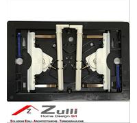 Geberit - Marco De Fijación, Para Pulsador Geberit Sigma70 (242.814.00.1)