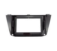 Marco De Plástico para Radio De Coche para VW para Tiguan 2017+, Doble DIN, 10.1 Pulgadas Montaje Autoradio